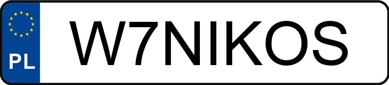 Numer rejestracyjny W7NIKOS posiada CHEVROLET Volt MR`15 E5 Aut. Numer rejestracyjny W7NIKOS posiada CHEVROLET Volt MR`15 E5 Aut.