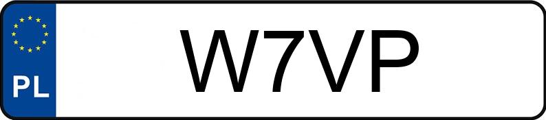Numer rejestracyjny W7VP posiada VOLKSWAGEN Passat GP 2.8 MR`00 E3 Comfortline 4MOTION