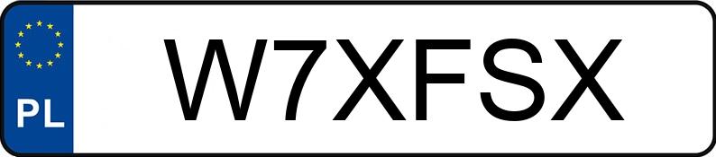 Numer rejestracyjny W7XFSX posiada BMW 220 Gran Coupe MR`25 E6e F74 M Sport Steptronic