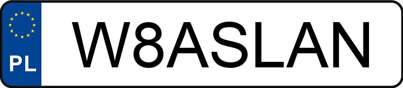 Numer rejestracyjny W8ASLAN posiada DODGE CHALLENGER Numer rejestracyjny W8ASLAN posiada DODGE CHALLENGER