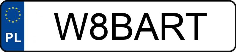 Numer rejestracyjny W8BART posiada KMZ K-750 M