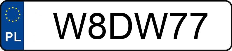 Numer rejestracyjny W8DW77 posiada MERCEDES-BENZ G 63 AMG MR`24 E6e W465 G 63 AMG MR`24 E6e W465