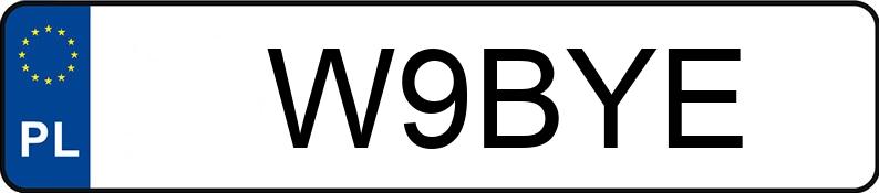 Numer rejestracyjny W9BYE posiada TOYOTA Yaris 1.5 MR`20 E6d Premiere Edition Multidrive S Numer rejestracyjny W9BYE posiada TOYOTA Yaris 1.5 MR`20 E6d Premiere Edition Multidrive S