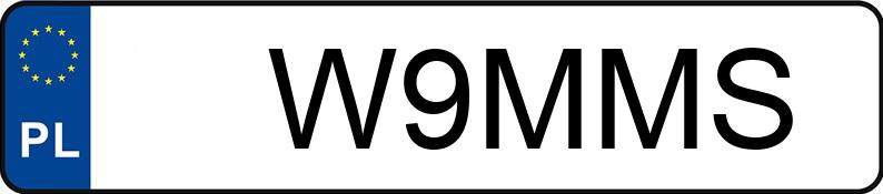 Numer rejestracyjny W9MMS posiada LAMBORGHINI Urus MR`18 E6 Urus MR`18 E6