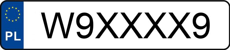 Numer rejestracyjny W9XXXX9 posiada LAMBORGHINI Urus MR`18 E6 Urus MR`18 E6