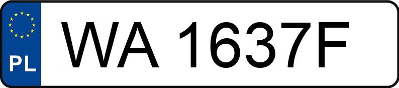 Numer rejestracyjny WA 1637F posiada DODGE Grand Caravan 3.6 Kat. MR`11 SXT Aut. - WA1637F Numer rejestracyjny WA 1637F posiada DODGE Grand Caravan 3.6 Kat. MR`11 SXT Aut. - WA1637F