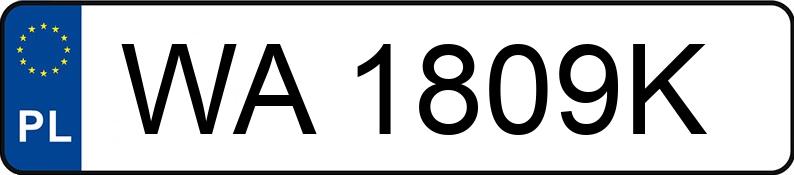 Numer rejestracyjny WA 1809K posiada SEAT SEAT ATECA - WA1809K