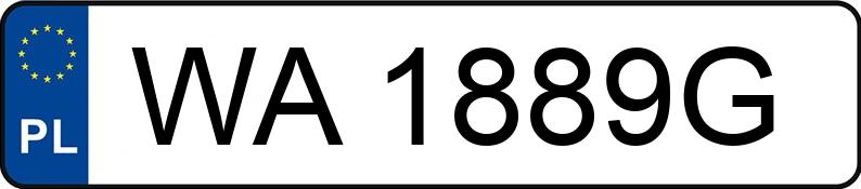 Numer rejestracyjny WA 1889G posiada MERCEDES-BENZ E 320 - WA1889G Numer rejestracyjny WA 1889G posiada MERCEDES-BENZ E 320 - WA1889G