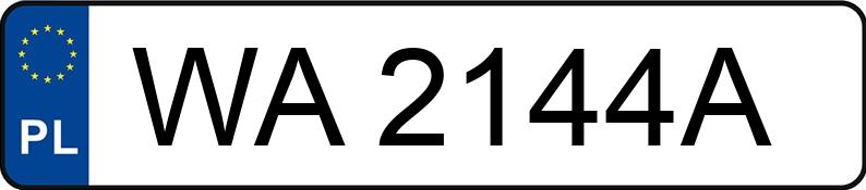 Numer rejestracyjny WA 2144A posiada RENAULT Master FWD dCi MR`10 E4 3.3t L2H2 Pack Clim - WA2144A Numer rejestracyjny WA 2144A posiada RENAULT Master FWD dCi MR`10 E4 3.3t L2H2 Pack Clim - WA2144A