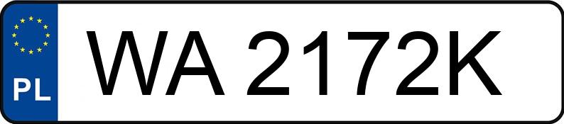 Numer rejestracyjny WA 2172K posiada OPEL ASTRA SPORTS TOURER - WA2172K