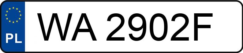 Numer rejestracyjny WA 2902F posiada TOYOTA RAV4 - WA2902F Numer rejestracyjny WA 2902F posiada TOYOTA RAV4 - WA2902F