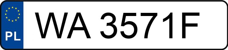 Numer rejestracyjny WA 3571F posiada OPEL Insignia Sports Tourer 2.0 CDTI MR`14 E5 - WA3571F