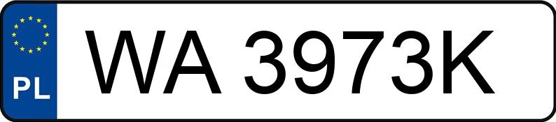 Numer rejestracyjny WA 3973K posiada BMW 535XI - WA3973K