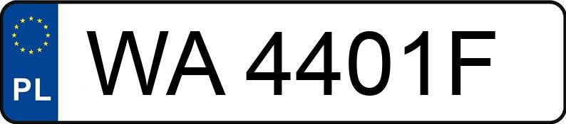 Numer rejestracyjny WA 4401F posiada FIAT 500 0.9 SGE TwinAir MR`15 E6 - WA4401F Numer rejestracyjny WA 4401F posiada FIAT 500 0.9 SGE TwinAir MR`15 E6 - WA4401F