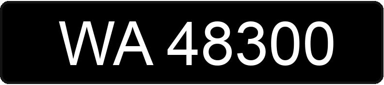 Numer rejestracyjny WA 48300 posiada SUZUKI Swift 1.3 MR`05 E4 Sakura - WA48300