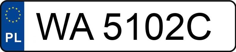 Numer rejestracyjny WA 5102C posiada BMW 530 - WA5102C