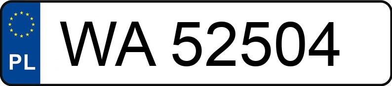 Numer rejestracyjny WA 52504 posiada OPEL Insignia 2.0 CDTI MR`08 E4 Insignia - WA52504 Numer rejestracyjny WA 52504 posiada OPEL Insignia 2.0 CDTI MR`08 E4 Insignia - WA52504