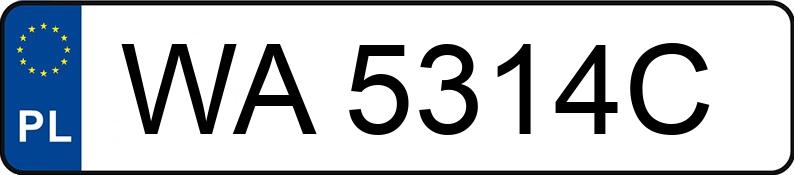 Numer rejestracyjny WA 5314C posiada DACIA SANDERO - WA5314C