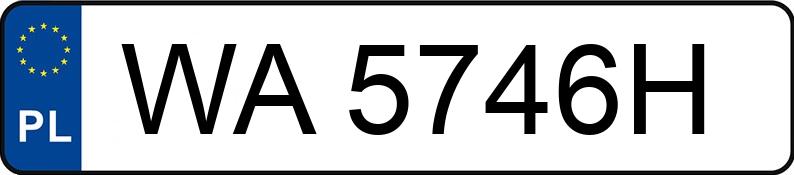 Numer rejestracyjny WA 5746H posiada SKODA SUPERB - WA5746H Numer rejestracyjny WA 5746H posiada SKODA SUPERB - WA5746H