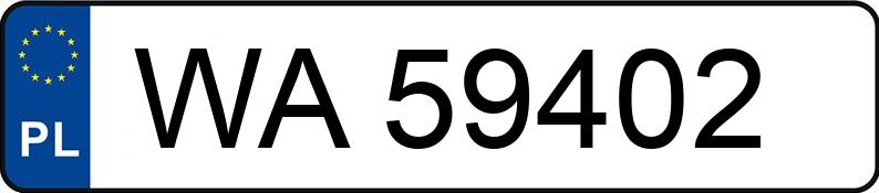 Numer rejestracyjny WA 59402 posiada OPEL Astra Cabrio Diesel MR`01 E3 DTI - WA59402 Numer rejestracyjny WA 59402 posiada OPEL Astra Cabrio Diesel MR`01 E3 DTI - WA59402