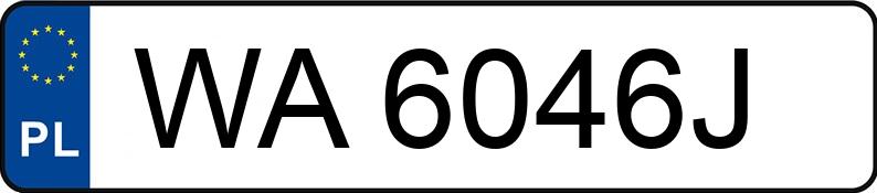 Numer rejestracyjny WA 6046J posiada KIA CEED - WA6046J Numer rejestracyjny WA 6046J posiada KIA CEED - WA6046J