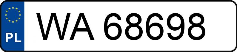 Numer rejestracyjny WA 68698 posiada BMW 635 E24 M CSi - WA68698 Numer rejestracyjny WA 68698 posiada BMW 635 E24 M CSi - WA68698