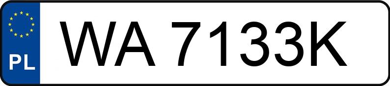 Numer rejestracyjny WA 7133K posiada MERCEDES-BENZ C 300 - WA7133K