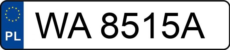 Numer rejestracyjny WA 8515A posiada HYUNDAI TUCSON - WA8515A Numer rejestracyjny WA 8515A posiada HYUNDAI TUCSON - WA8515A