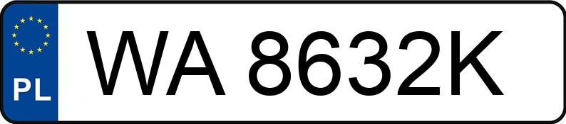 Numer rejestracyjny WA 8632K posiada SKODA SUPERB - WA8632K Numer rejestracyjny WA 8632K posiada SKODA SUPERB - WA8632K