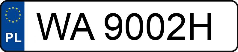 Numer rejestracyjny WA 9002H posiada AUDI S3 - WA9002H Numer rejestracyjny WA 9002H posiada AUDI S3 - WA9002H
