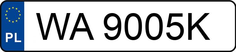 Numer rejestracyjny WA 9005K posiada OPEL FRONTERA - WA9005K Numer rejestracyjny WA 9005K posiada OPEL FRONTERA - WA9005K