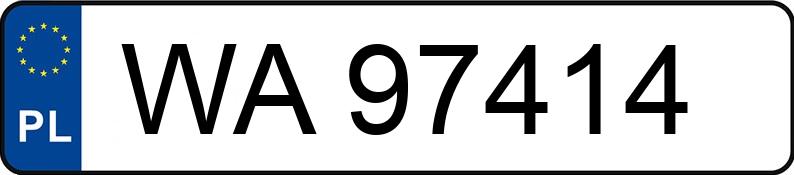Numer rejestracyjny WA 97414 posiada FIAT TEMPRA - WA97414