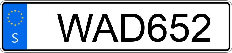 Numer rejestracyjny WAD652 posiada Ford Maverick 3.0