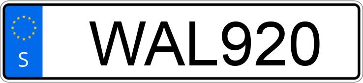 Numer rejestracyjny WAL920 posiada Kia Ceed