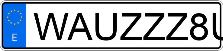Numer rejestracyjny WAUZZZ8U6GR075801 posiada AUDI Q3 Numer rejestracyjny WAUZZZ8U6GR075801 posiada AUDI Q3