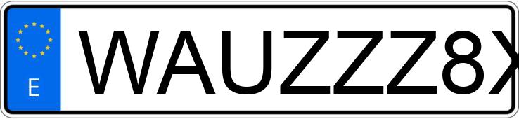 Numer rejestracyjny WAUZZZ8X4EB173984 posiada AUDI A1 SPORTBACK