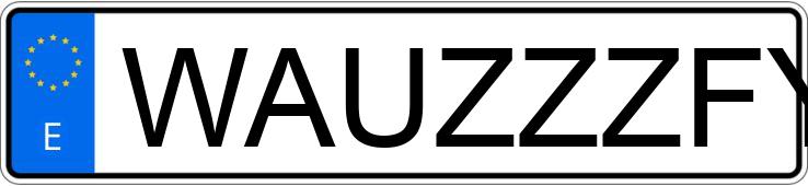 Numer rejestracyjny WAUZZZFY8H2006446 posiada AUDI Q5 Numer rejestracyjny WAUZZZFY8H2006446 posiada AUDI Q5