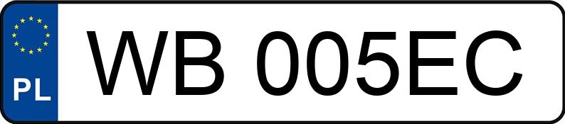 Numer rejestracyjny WB 005EC posiada BMW 330I XDRIVE - WB005EC