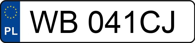 Numer rejestracyjny WB 041CJ posiada MERCEDES-BENZ AMG CLA 45 S - WB041CJ