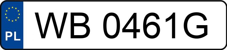 Numer rejestracyjny WB 0461G posiada FIAT 500 1.2 MR`07 E5 By Diesel - WB0461G