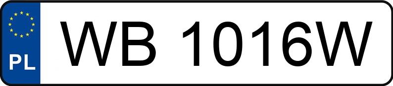 Numer rejestracyjny WB 1016W posiada BMW 318 TD - WB1016W