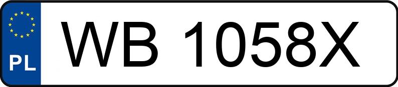 Numer rejestracyjny WB 1058X posiada MERCEDES-BENZ C 200 MR`14 E6 205 4Matic - WB1058X