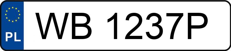 Numer rejestracyjny WB 1237P posiada SKODA Octavia III 1.6 TDI-CR MR`13 E6 Active - WB1237P