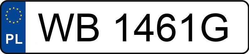 Numer rejestracyjny WB 1461G posiada OPEL ASTRA 1.7 CDTI - WB1461G