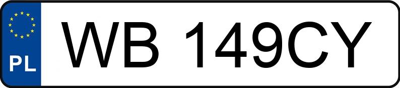 Numer rejestracyjny WB 149CY posiada MERCEDES-BENZ AMG CLA 35 4MATIC - WB149CY