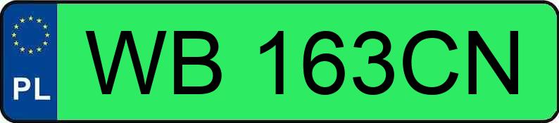 Numer rejestracyjny WB 163CN posiada OPEL FRONTERA - WB163CN Numer rejestracyjny WB 163CN posiada OPEL FRONTERA - WB163CN