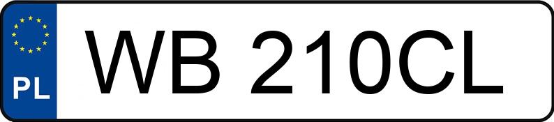 Numer rejestracyjny WB 210CL posiada LEXUS RX 350 3.5 MR`06 E4 Classic - WB210CL