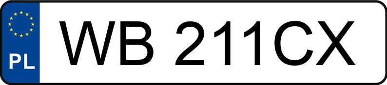 Numer rejestracyjny WB 211CX posiada MERCEDES-BENZ E 200 KOMPRESSOR - WB211CX Numer rejestracyjny WB 211CX posiada MERCEDES-BENZ E 200 KOMPRESSOR - WB211CX