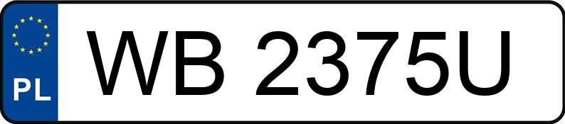 Numer rejestracyjny WB2375U posiada BMW 530 Touring Diesel Kat. MR`95 E39 530 Touring Diesel Kat. MR`95 E39