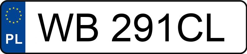 Numer rejestracyjny WB 291CL posiada TOYOTA COROLLA - WB291CL